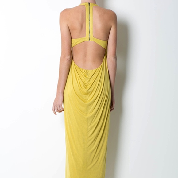 Racer Zip Back Maxi Dress - Picture 1 of 3